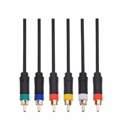 Bitfunx Komponentenkabel 1,8m Anschlussübersicht - YPbPr Video und Stereo Audio für PlayStation 2 3