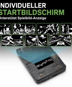 LinkRetro SD2PSXTD Transparent Black Memory Card Emulator Detailansicht